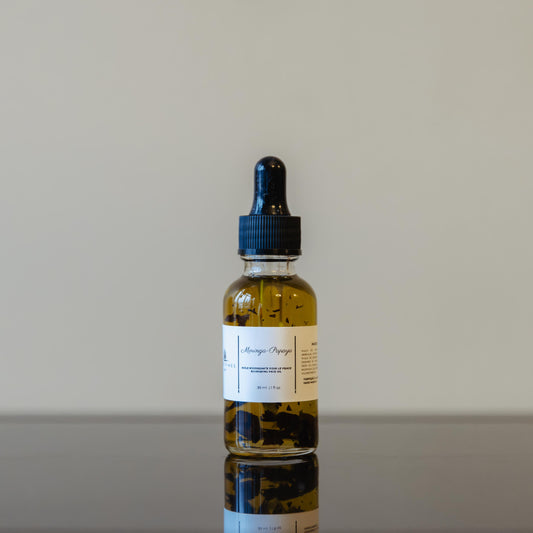 Huile Visage Nourrissante Anti-Âge au Moringa 